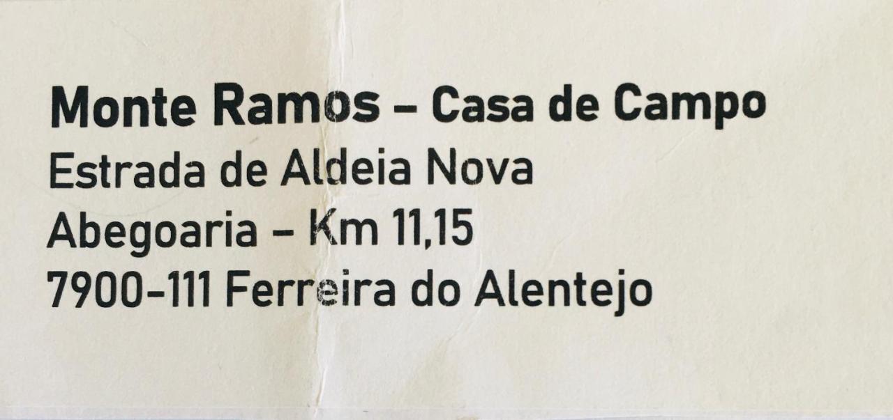 Monte Ramos Guest House Ferreira Do Alentejo Ngoại thất bức ảnh